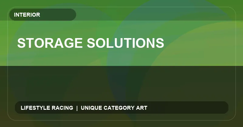 Storage Solutions
